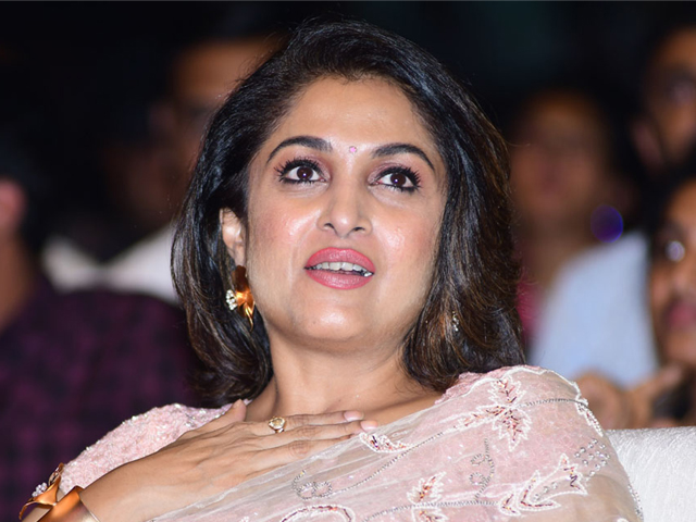 Ramya Krishnan at Shailaja Reddy Alludu Pre Release